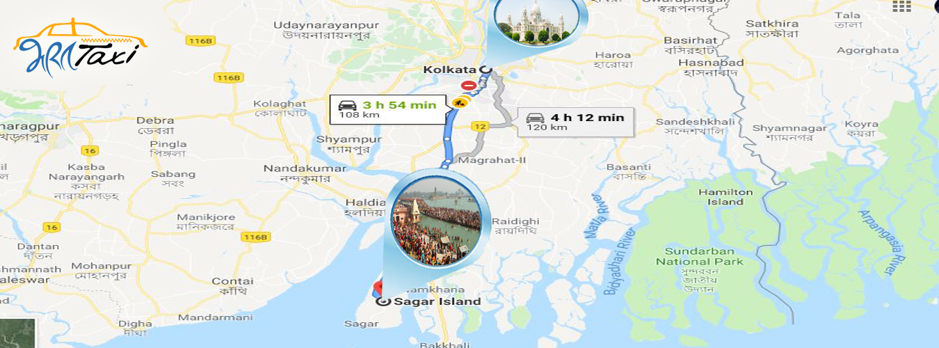 Kolkata to Gangasagar Trip - Bharat Taxi