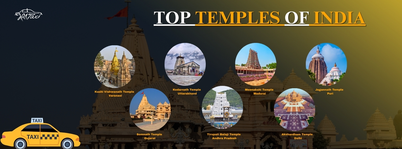Top Hindu Temples in India - Bharat Taxi